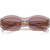 Miu Miu MU14ZS Transparent Mauve Light Purple Front Folded