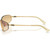 Miu Miu MUA50S Gold Yellow Silver Mirror Temple