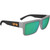 Spy Montana Matte Grey Black Light Green Angle