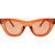 Otra Kinni Transparent Salmon Brown Front