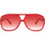 Valley Eyewear Bang Bang Red Red Gradient Front
