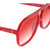 Valley Eyewear Bang Bang Red Red Gradient Angle