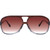 Valley Eyewear Bang Bang Chocolate Crystal Dark Orange Front