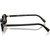 Miu Miu MU11ZS Black Dark Grey Temple