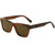 Bask Eyewear Luca Brown Stripe Brown Polarised Angle
