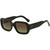 Bask Eyewear Rae Chocolate Brown Gradient Polarised Angle
