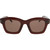 Kaleos Eye Translucent Dark Brown Brown Front
