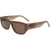 Kaleos Prim Transparent Brown Brown Angle