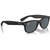 Ray-Ban New Wayfarer Classic RB2132 Black Rubber Blue Glass Angle