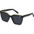 Quay Australia Level Up Black Smoke Polarised Angle