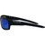 Mangrove Jacks Barrel Matte Black Blue Polarised Temple