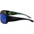 Mangrove Jacks Tromso Matte Black Green Polarised Temple