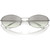 Prada PRA59S Silver Silver Mirror Front Folded