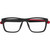 Carrera Glasses Carduc 010 Black Red Front Folded