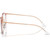 Ray-Ban Glasses RX7140 Transparent Pink Temple