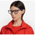 Polaroid Glasses PLD D547 Matte Black Blue Lifestyle