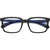 Polaroid Glasses PLD D547 Matte Black Blue Front Folded