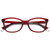 Polaroid Glasses PLD D505 Burgundy Front Folded