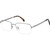 David Beckham Glasses DB 1150 Matte Ruthenium Angle
