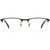 David Beckham Glasses DB 1146 Matte Black Gold Front