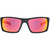 Dirty Dog Primp Satin Black Red Mirror Polarised Front