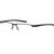 Under Armour Glasses UA 5049/G Matte Black Blue Angle