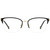 Carolina Herrera Glasses CH 0033 Gold Black Front