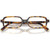 Miu Miu MU11ZS Honey Havana Blue Light Front Folded