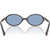 Miu Miu MU04ZS Moka Light Blue Inner Frame