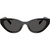 Miu Miu MUA04S Black Dark Grey Front