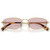 Miu Miu MUA52S Pale Gold Pink Front Folded
