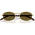 Prada PRB53S Gold Dark Brown Front Folded