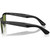 Ray-Ban Wayfarer Deluxe RB3875 Matte Black Green Temple