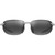 Maui Jim Ho'okipa Ultra Alt Fit Metallic Silver Grey Polarised Front