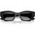 Ray-Ban Zena RB4430 Black Grey Gradient Front Folded