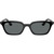 Ray-Ban Zaya RB4456 Black Dark Grey Polarised Front