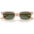 Ray-Ban Zaya RB4456 Cloudy Natural Pink Green Front Folded