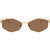 Jimmy Choo JC4017 Gold Dark Brown Front