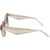Valley Eyewear Piaf Champagne Gold Metal Brown Temple