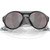 Oakley Clifden Black Prizm Snow Black Iridium Front Folded