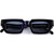 Oscar & Frank La Isla Gloss Black Grey Front Folded