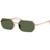 Vogue Eyewear VO4329S Rose Gold Green Polarised Angle