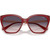 Vogue VO5521S Opal Red Dark Grey Pink Front Folded