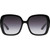 Quay Australia Full Glam Black Smoke Gradient Front