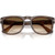 Persol Elio PO3333S Striped Brown Brown Gradient Front Folded