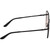 Guess GU00192 Shiny Black Smoke Gradient Temple