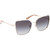 Guess GU00192 Shiny Pale Gold Smoke Gradient Angle