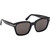 Tom Ford Haylay FT1216 Shiny Black Smoke Angle