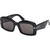 Tom Ford Venetia FT1218 Shiny Black Smoke Angle