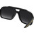 Carrera C Sport 03/S Matte Black Gold Grey Gradient Nose Pads